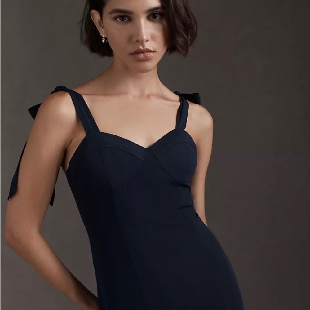 BHLDN Bridesmaid Antonia Georgette Dress in Size 6